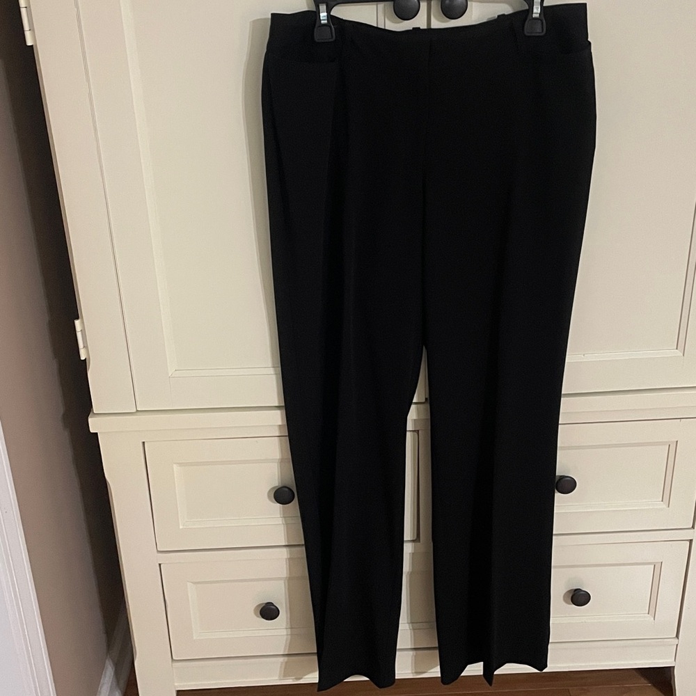 Worthington Women’s Modern Curvy Trouser Color Black Size 12